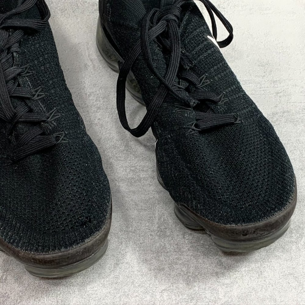 Nike Air Vapormax Flyknit 2 Black Mens Sneakers SZ - Picture 7 of 11